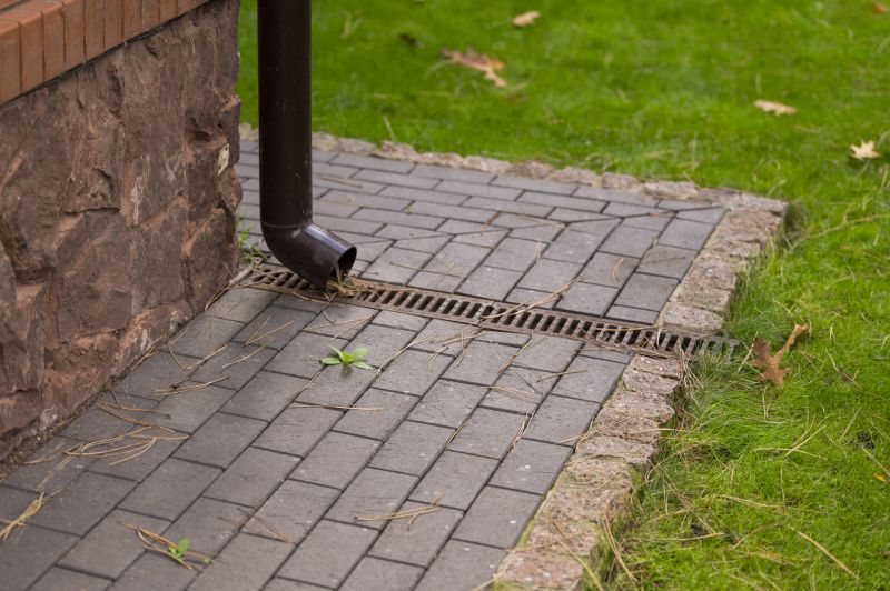 Porch Drainage Installation